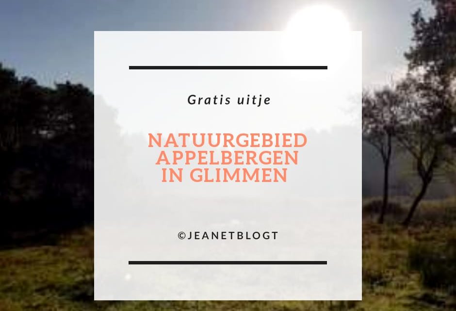 Natuurgebied Appelbergen in Glimmen.
