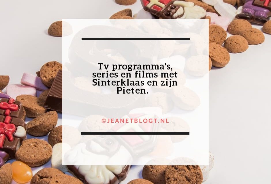 Tv programma’s, series en films met Sinterklaas en zijn Pieten.