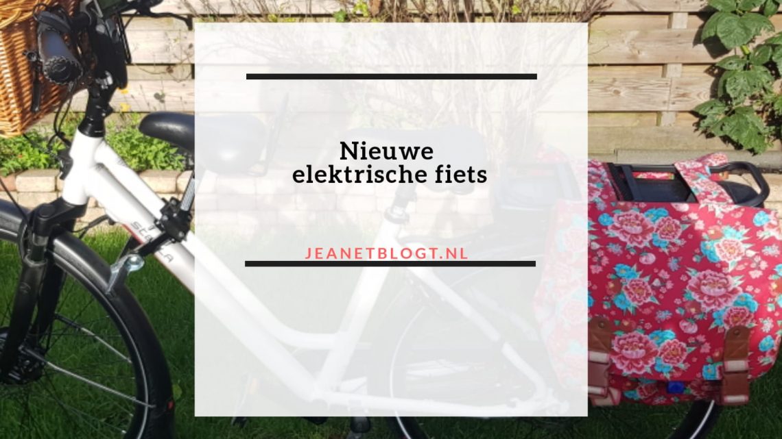 Nieuwe elektrische fiets.